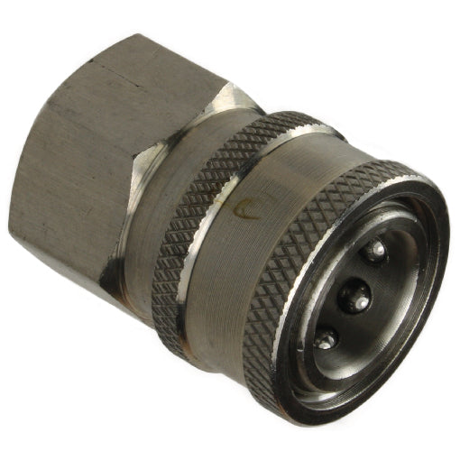 Stainless Quick Release Female Coupling 3/8"F Thread
