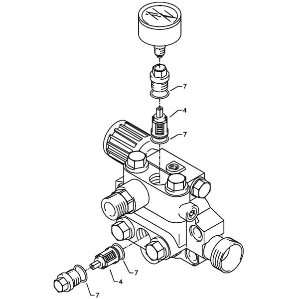 Kranzle Valve Kit Green Small 416481